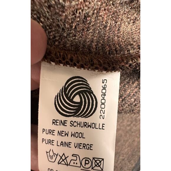 Geiger Collections Women's Vomp Button Brown 100% Boiled Wool Jacket Sz 46 EC - Picture 8 of 16